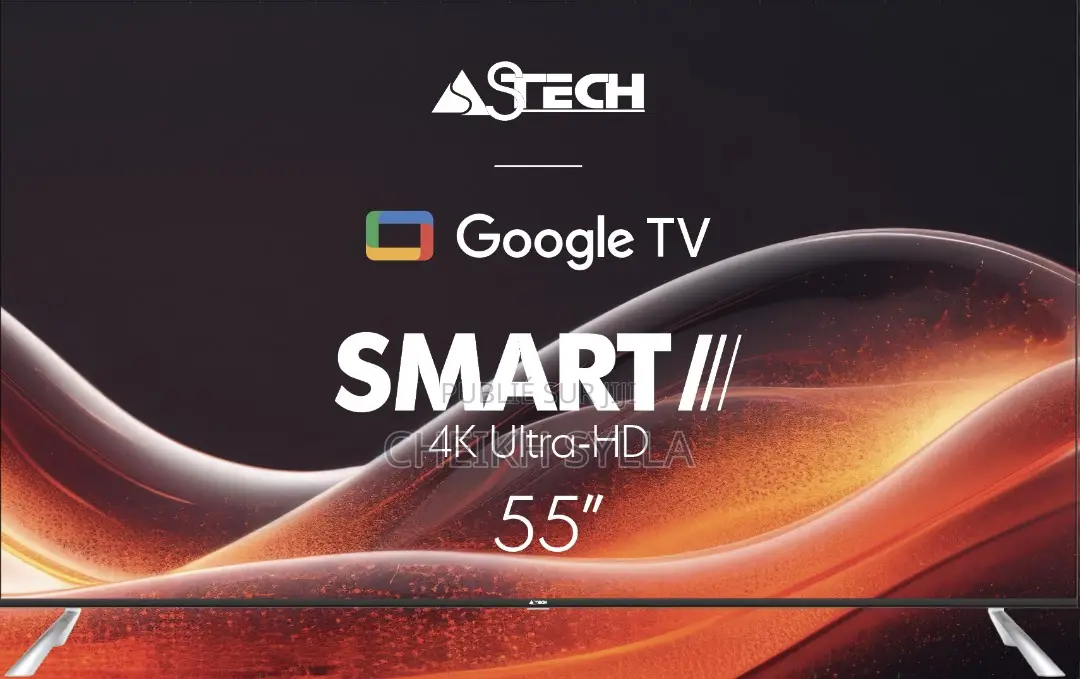 Smart Google Tv Astech 55" Full Options