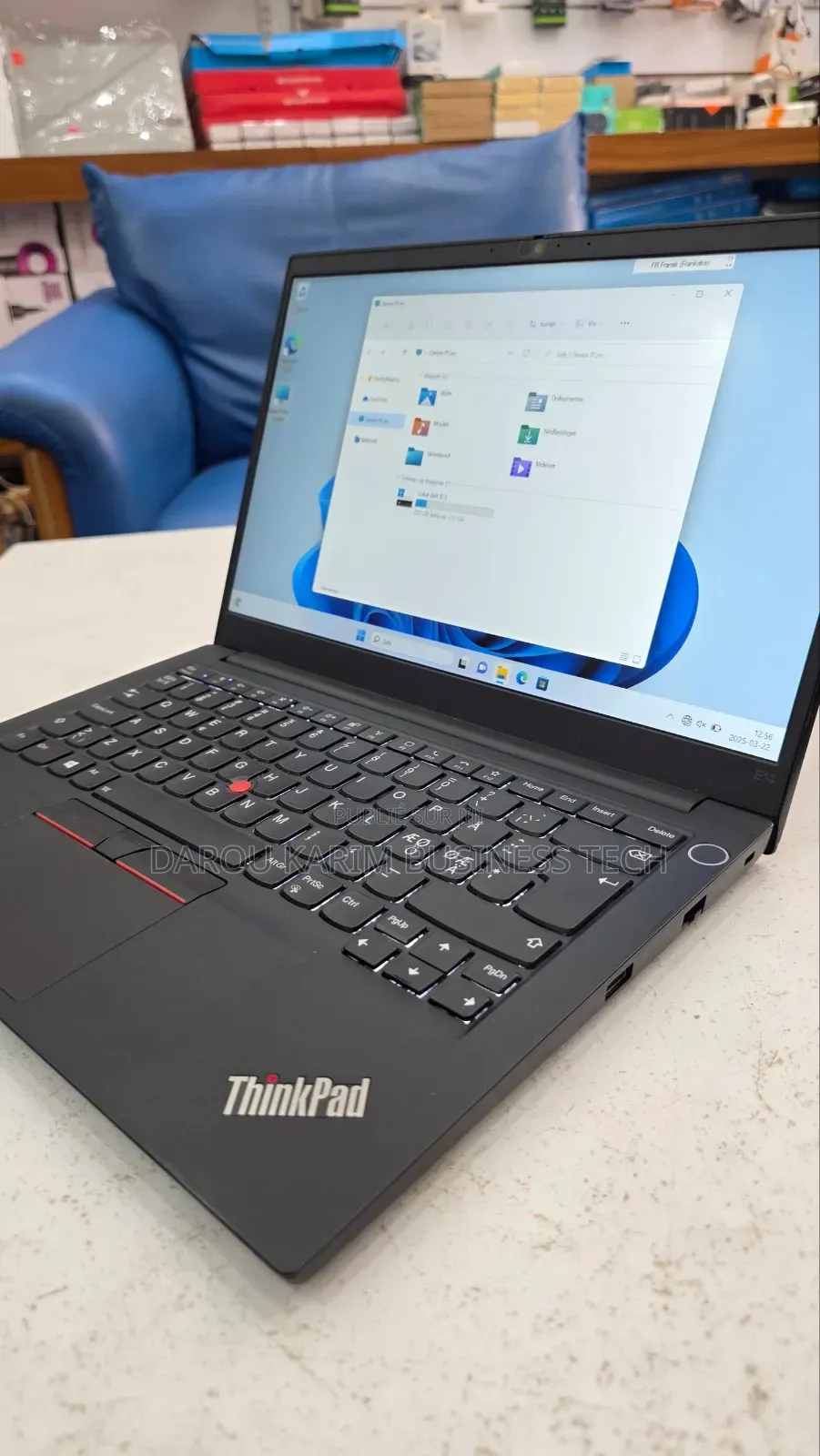 Ordinateur Portable Lenovo IdeaPad 1 16GB AMD Ryzen 7 SSD 256GB