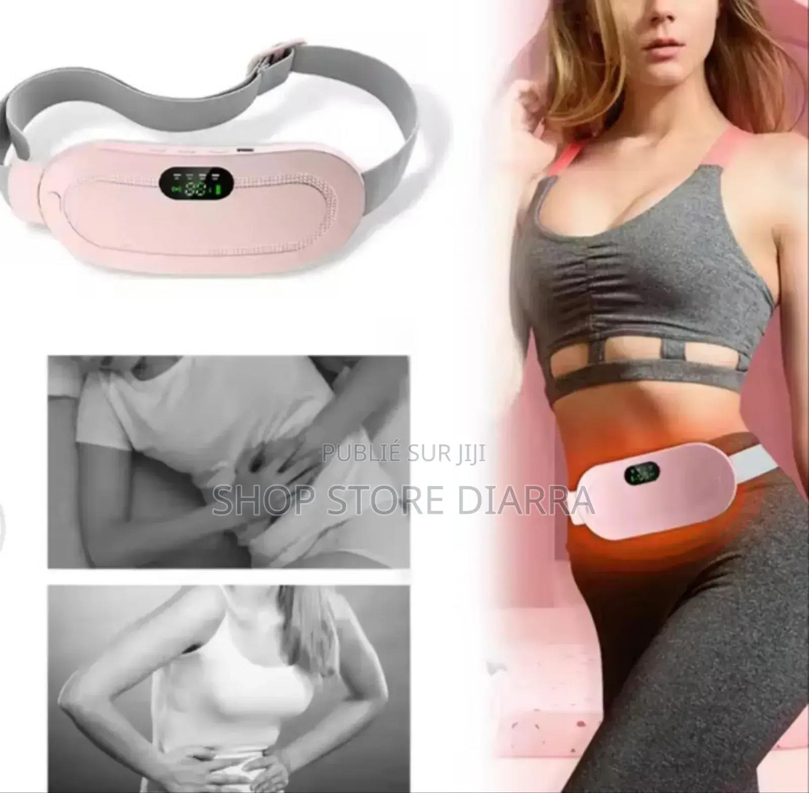 Ceinture Massante Chauffante - Anti-Crampes Mestruelles