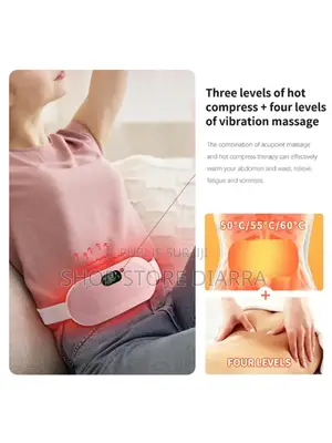 Ceinture Massante Chauffante - Anti-Crampes Mestruelles