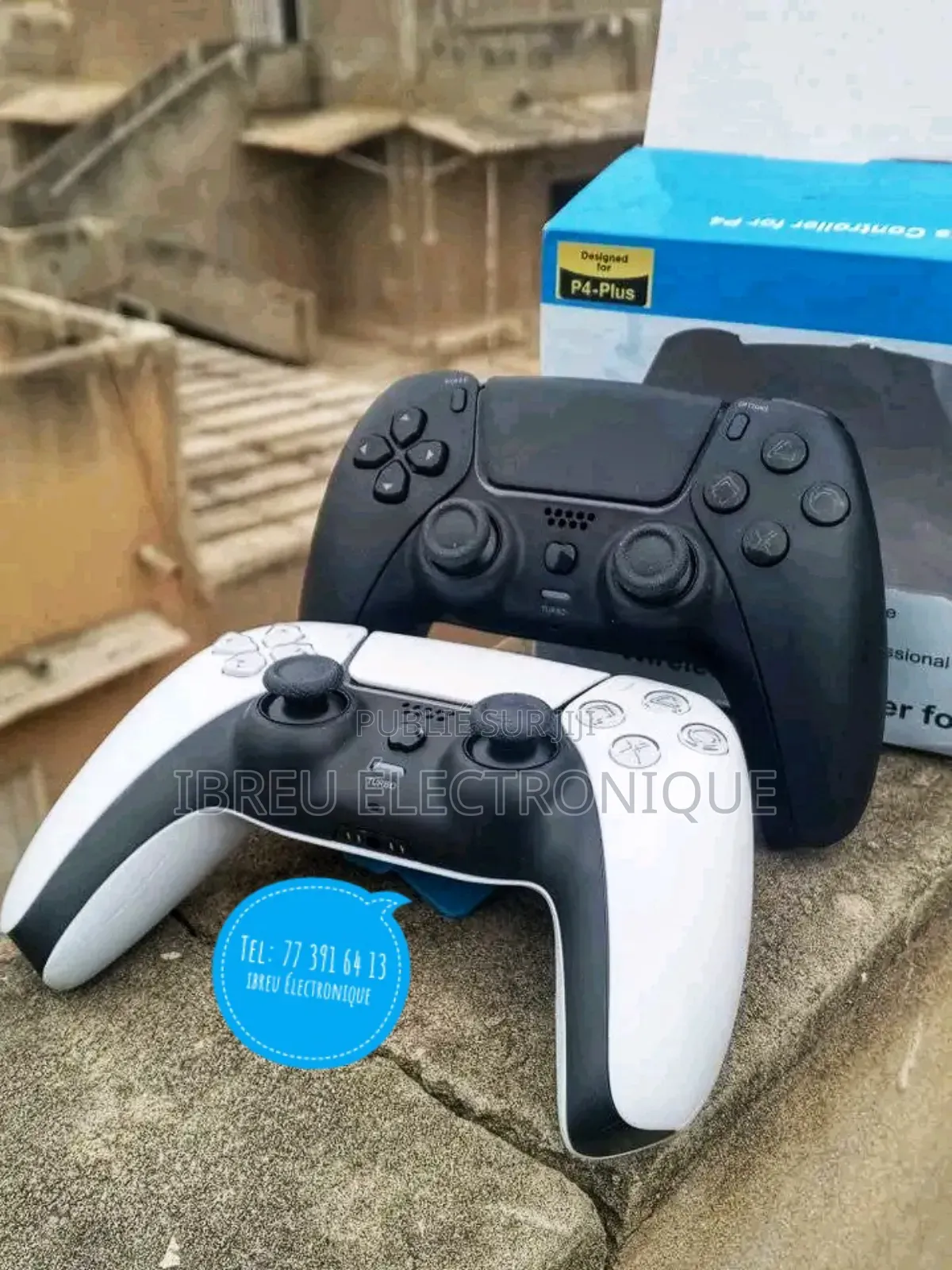 Manette Ps4 Avec Un Joli Design De Ps5 Neuf Très Puissant