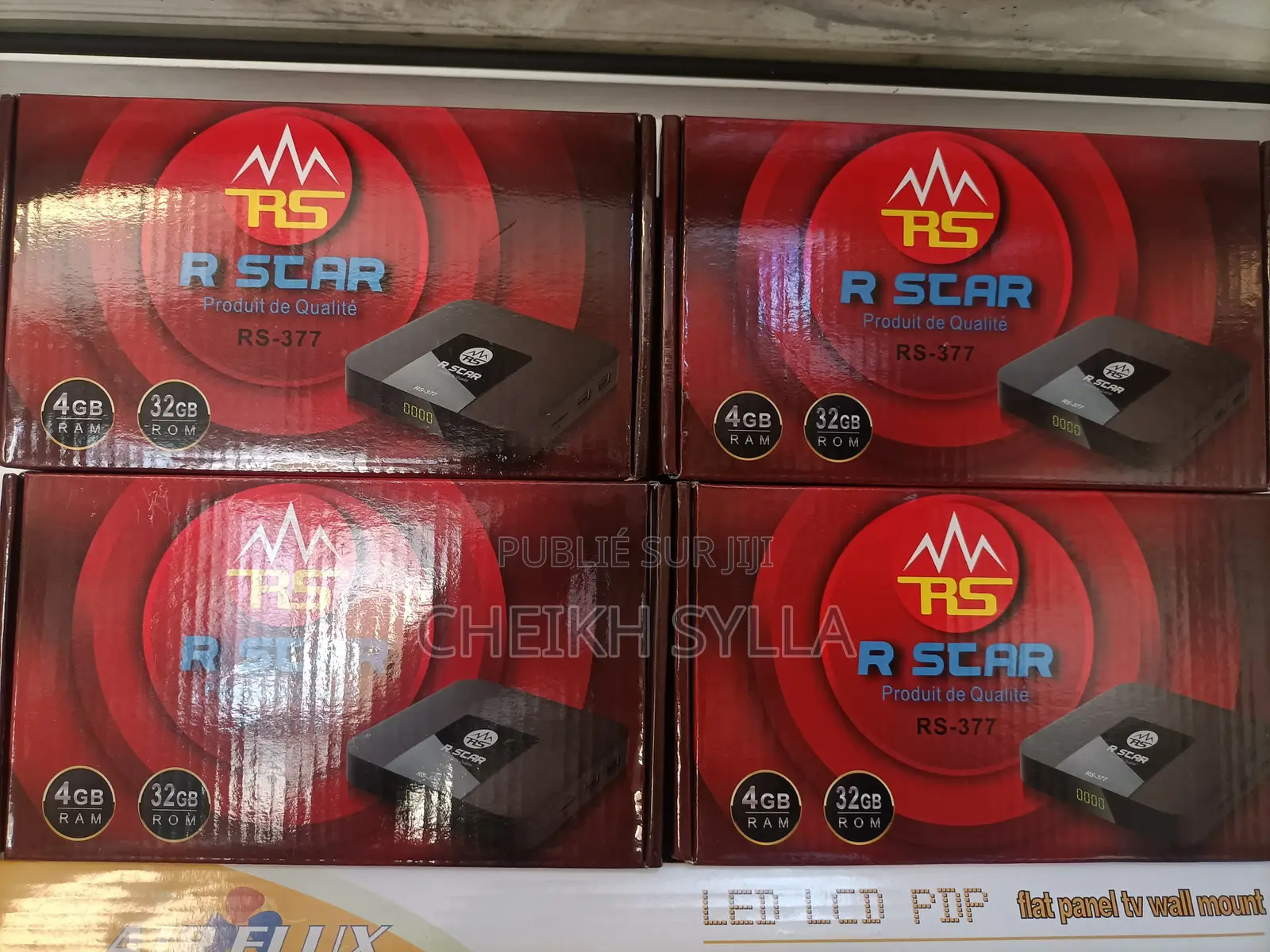 Tv Box Rscar + Abonnement Iptv 12mois