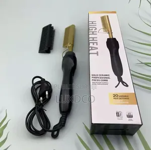 Photo - Fer Plat Électrique 3 en 1, Plaquer, Friser Et Défriser.