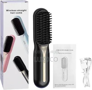 Brosse Lissante Pour Cheveux, Lisseur À Cheveux Sans Fil.