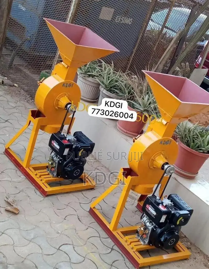 Machine À Céréales Comme Mouline À Mille