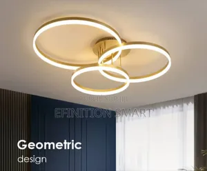 Lustre Geometric Plafonnier 3 Cercle