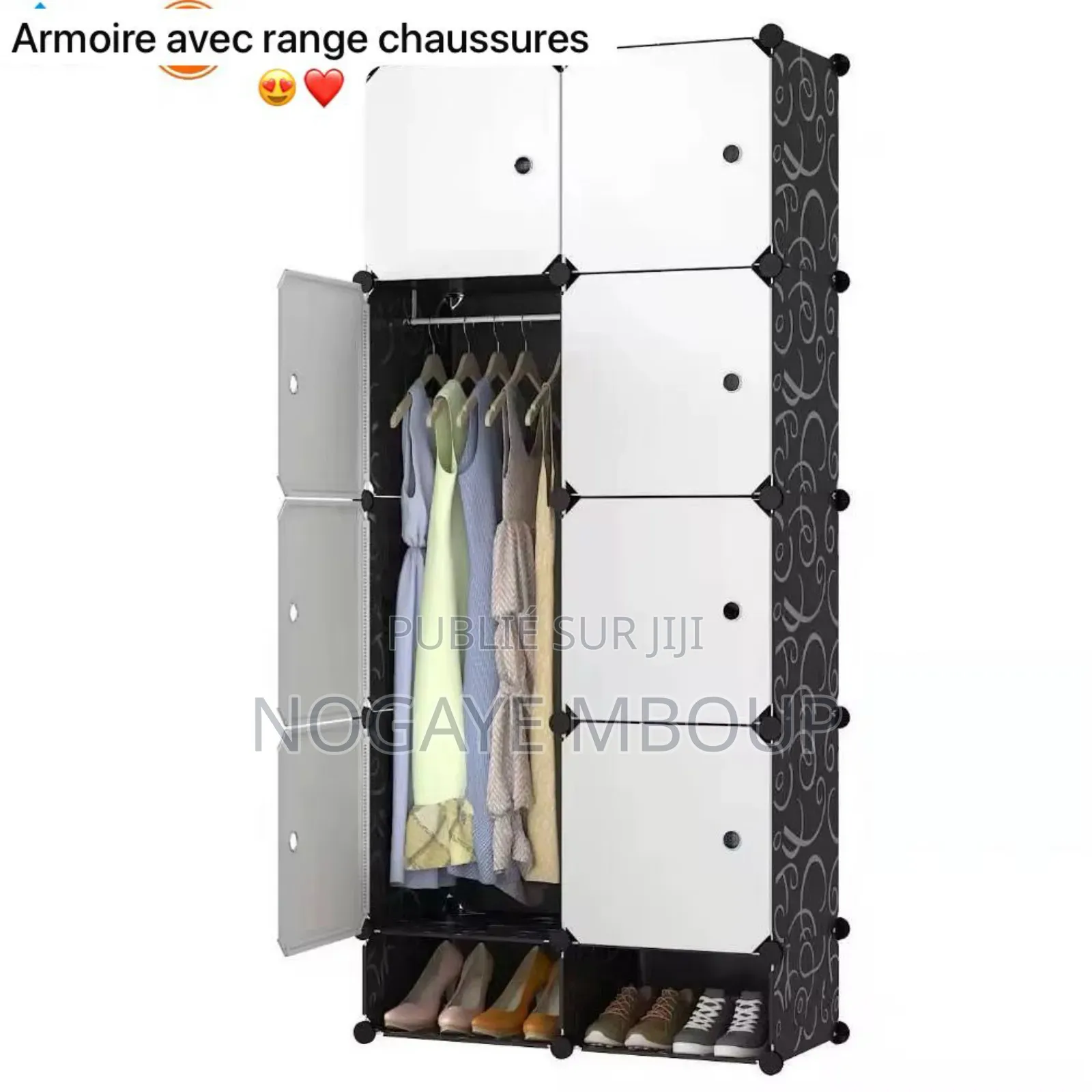 Armoire 2baten en Plastique