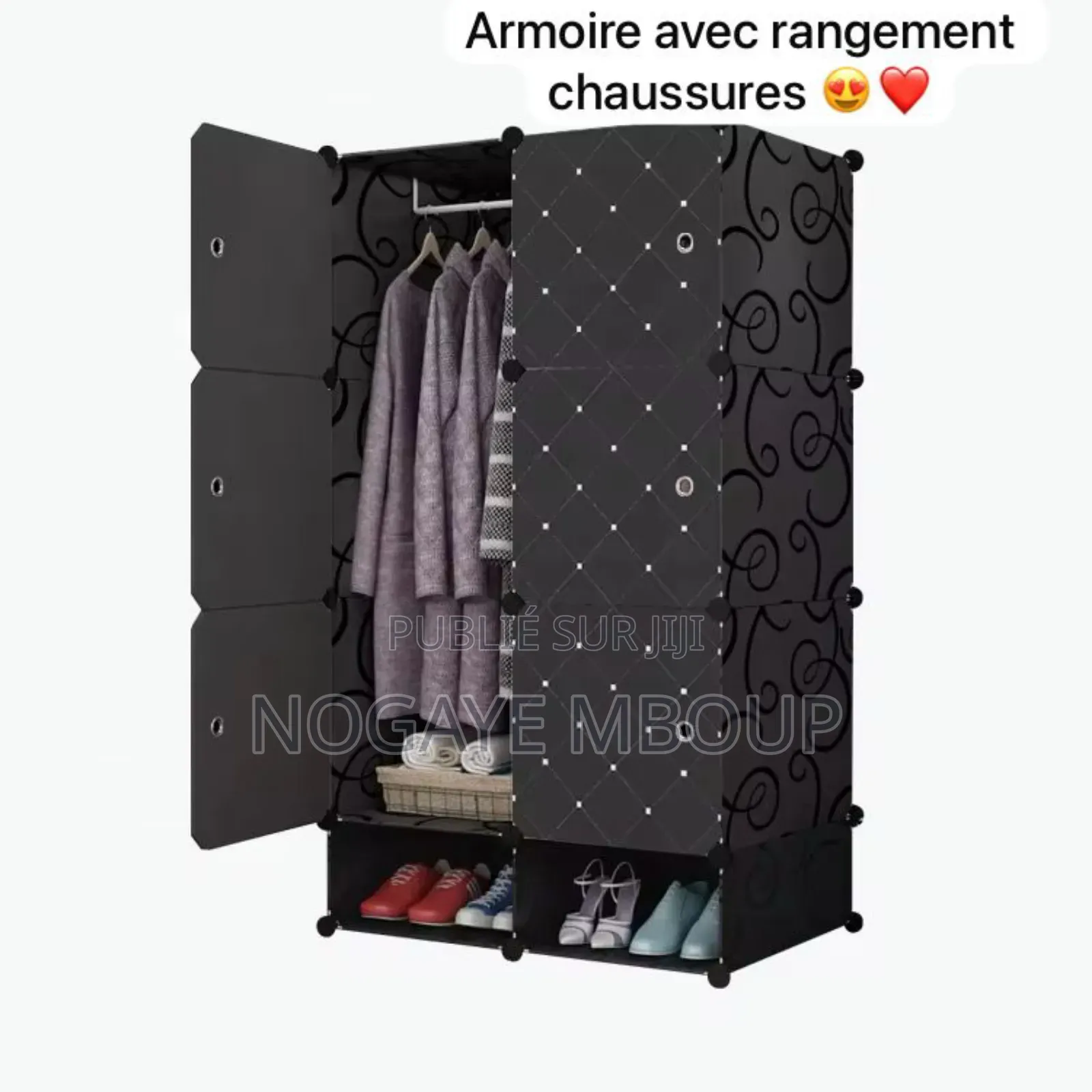 Armoire 2baten en Plastique