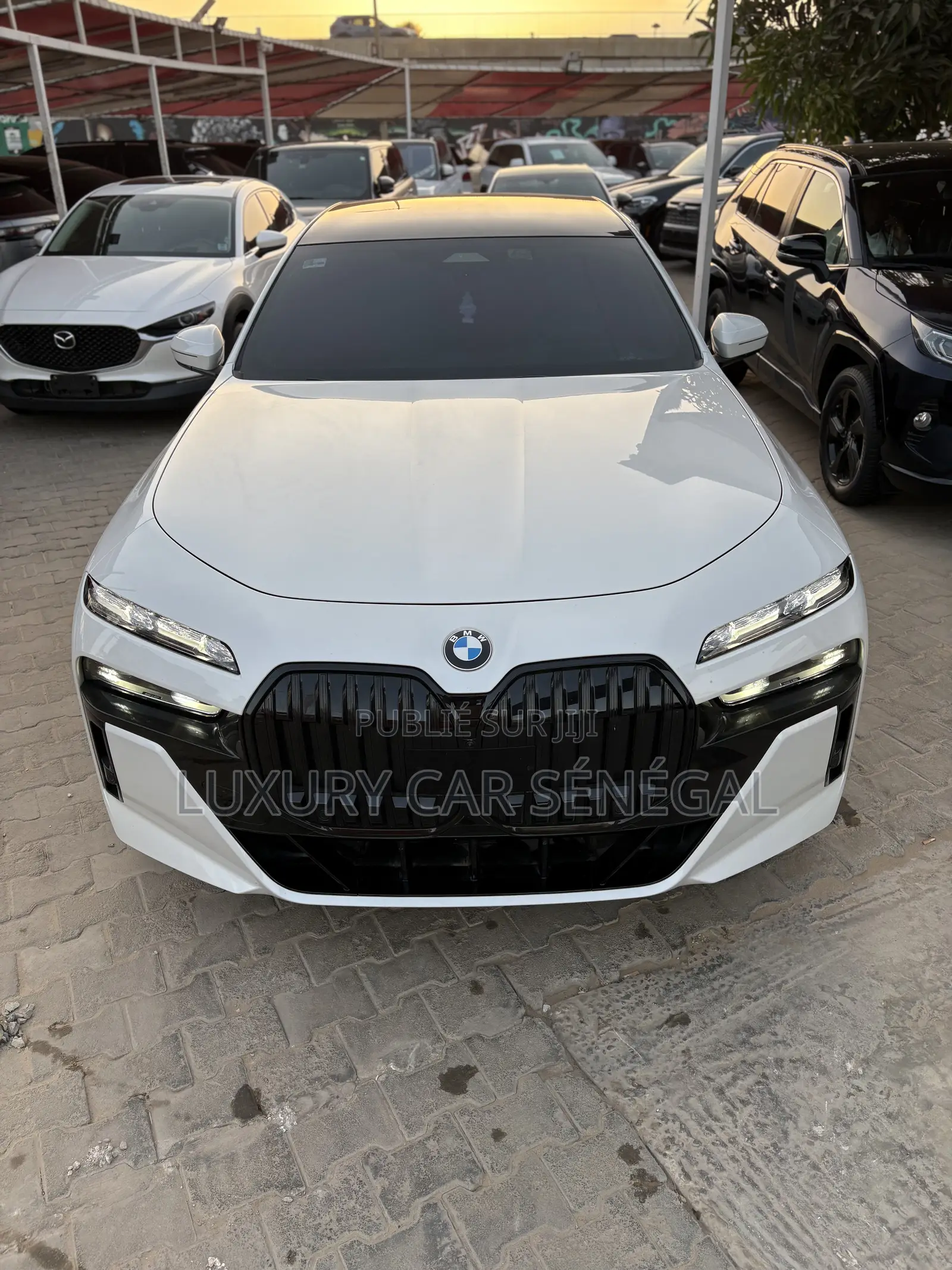 New BMW 7 Series 2024 Blanc