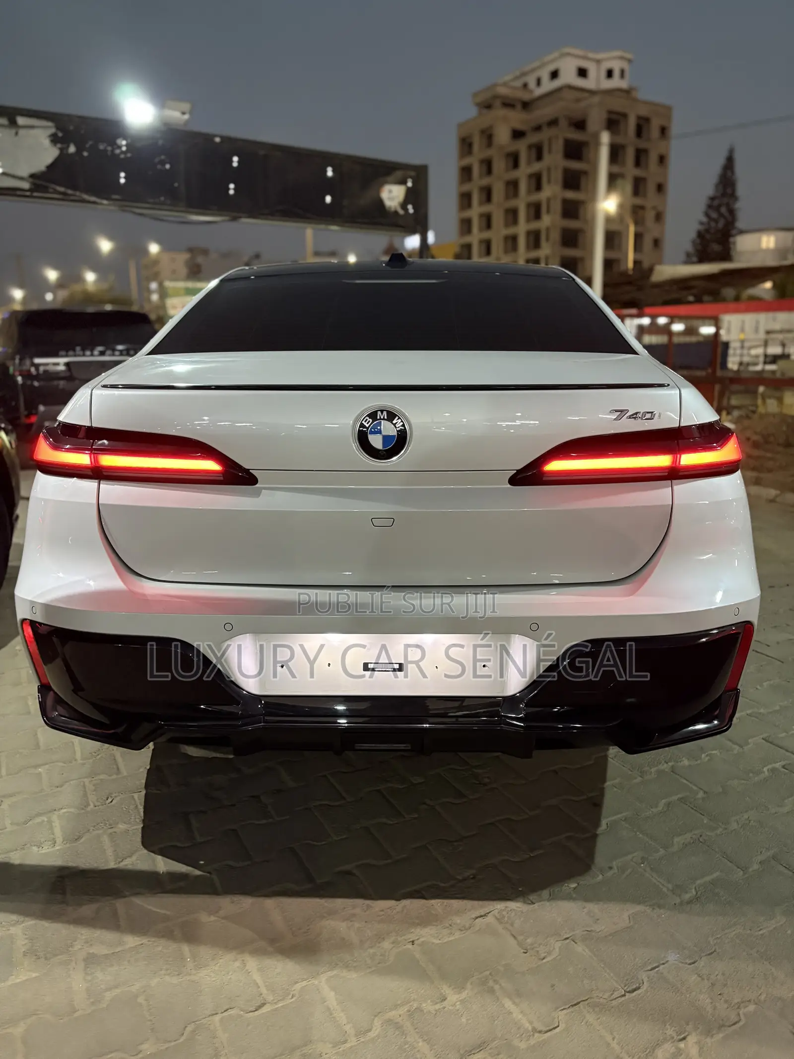 New BMW 7 Series 2024 Blanc