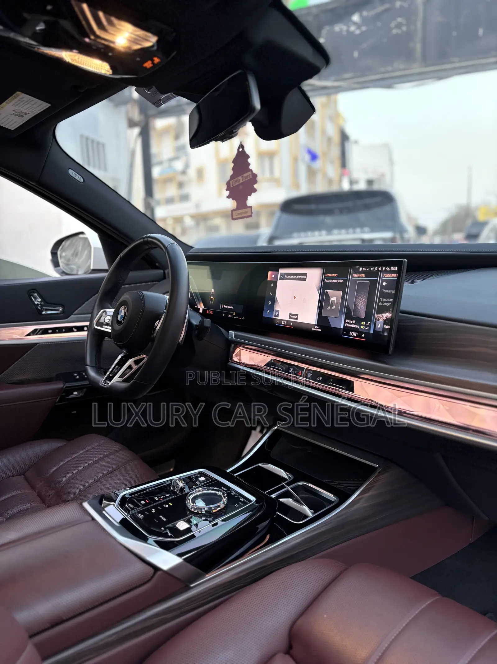 New BMW 7 Series 2024 Blanc