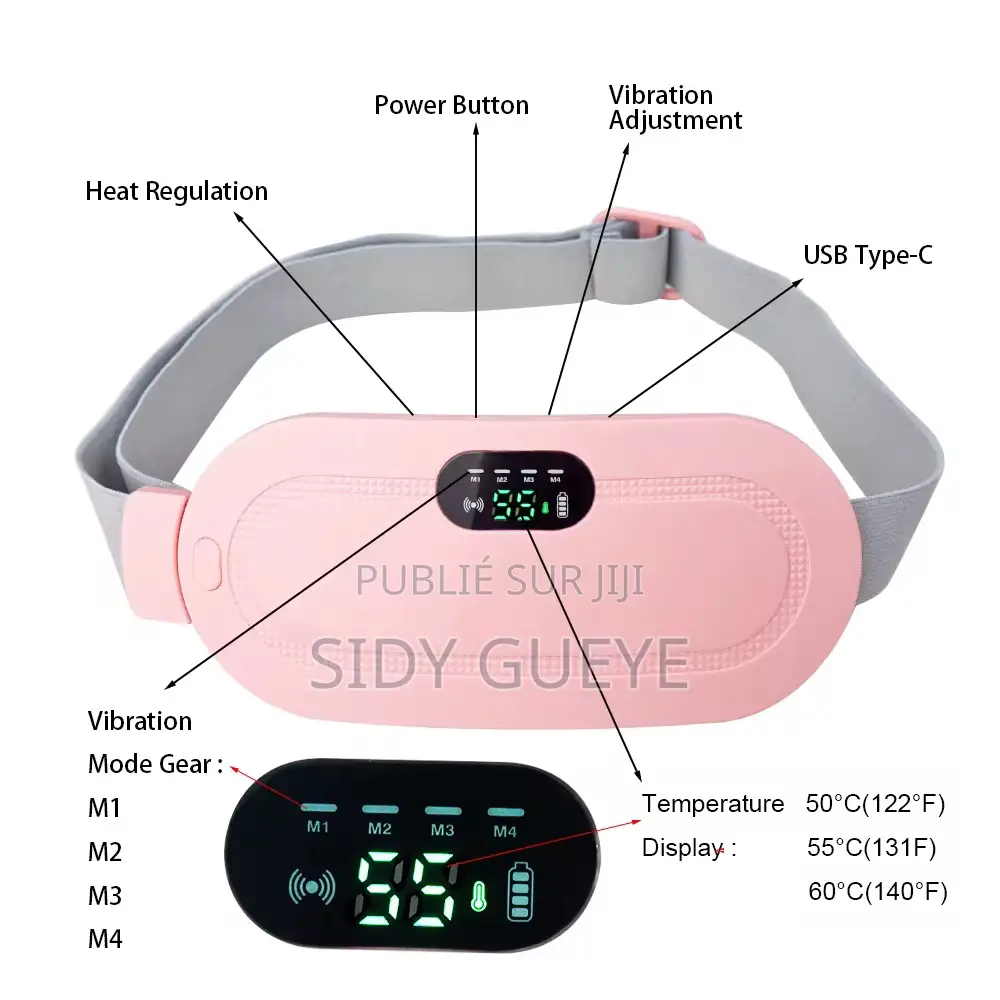 Ceinture Chauffante Menstruelle (Livraison Gratuite)