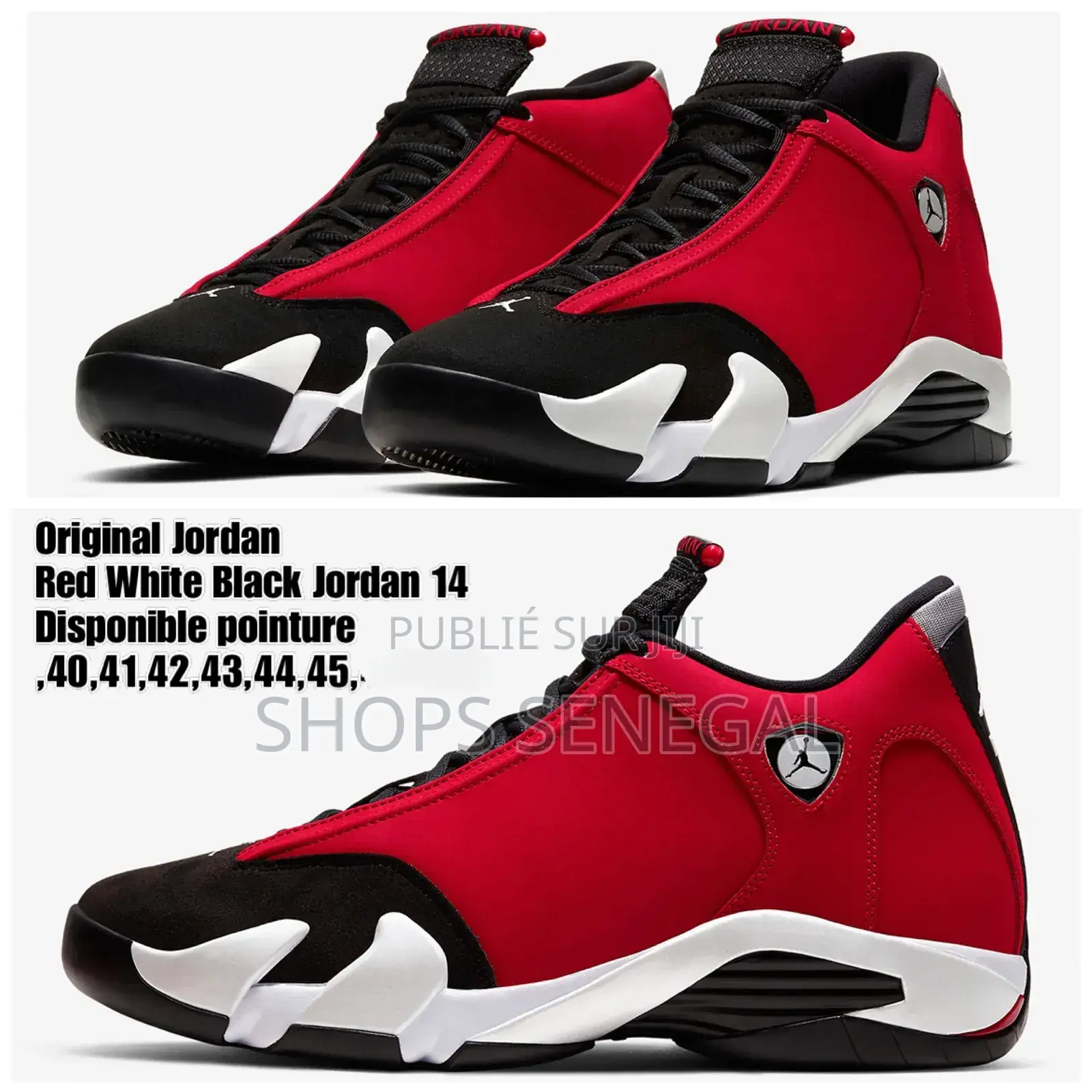Jordan 14 "Ferrari Red"