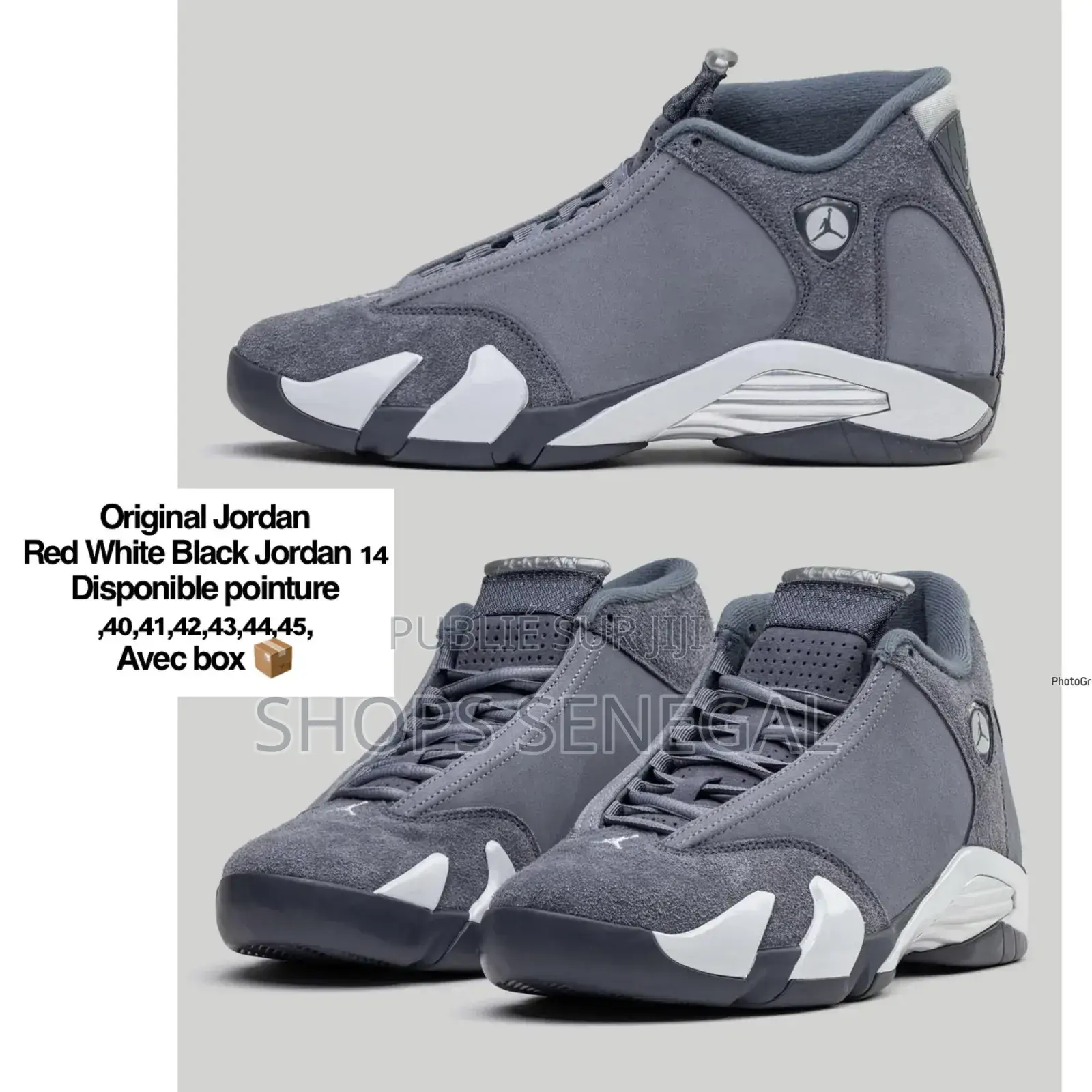 Jordan 14 "Ferrari Grey"