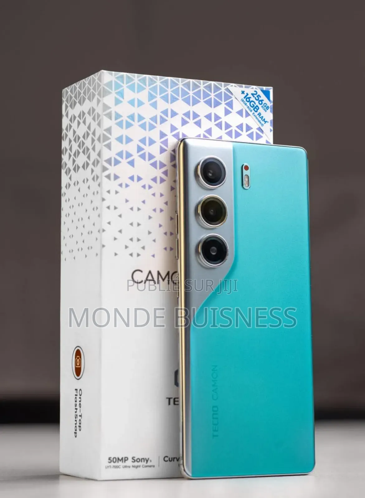 New Tecno Camon 40 256 GB Bleu