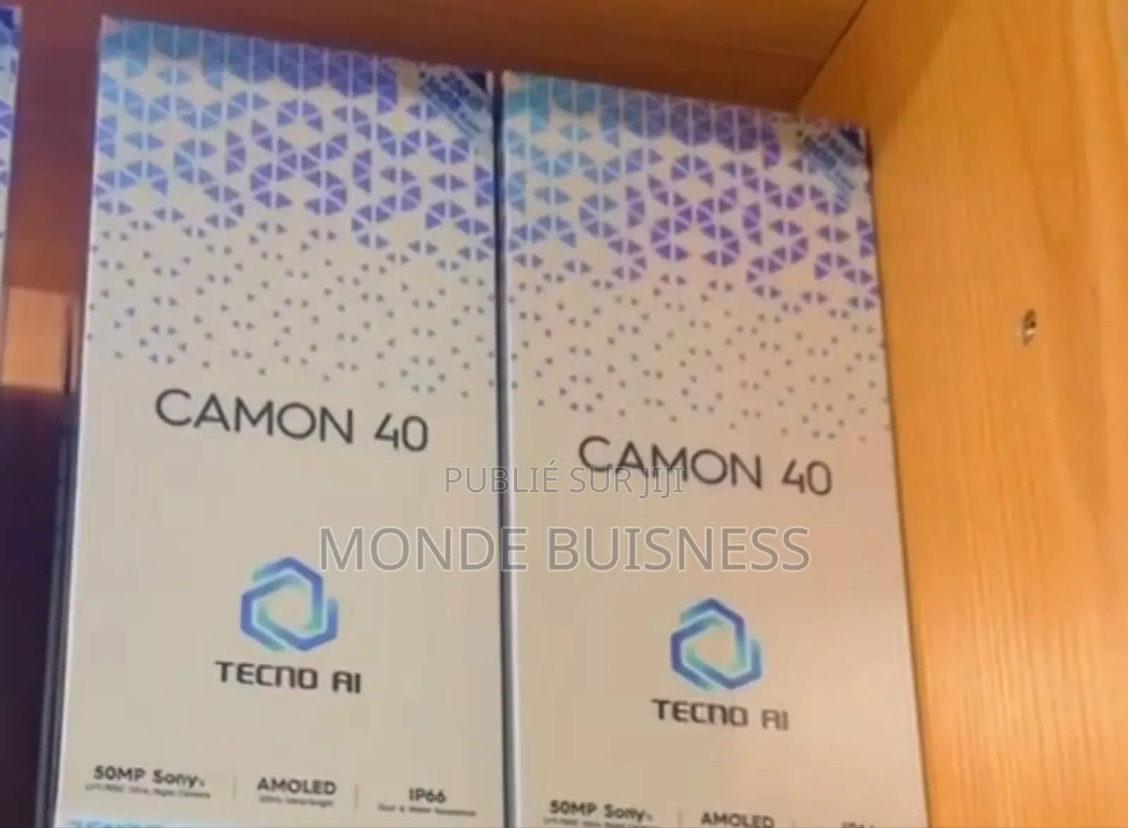 New Tecno Camon 40 256 GB Bleu