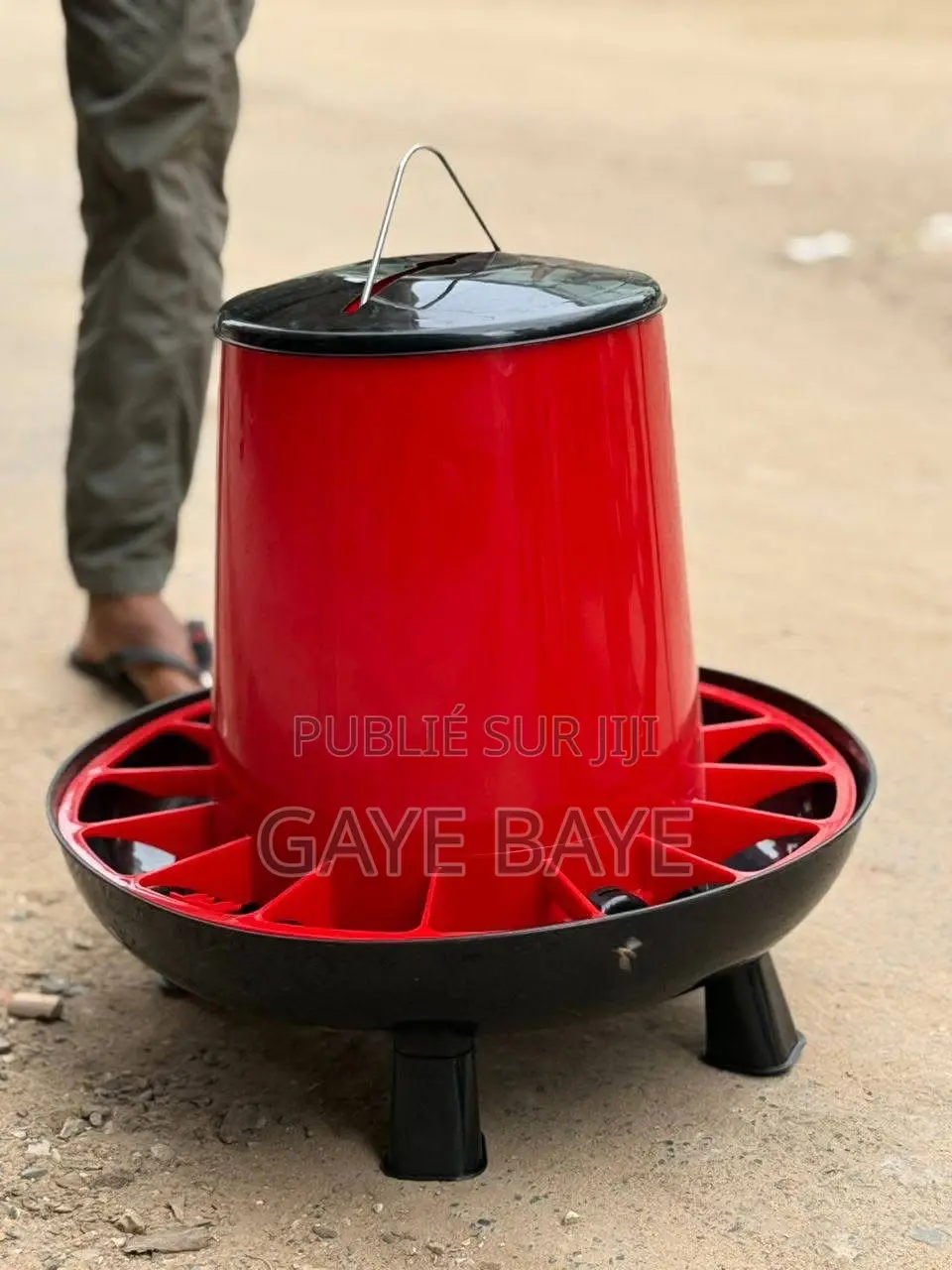 Mangeoire Anti Gaspillage Avec Pied