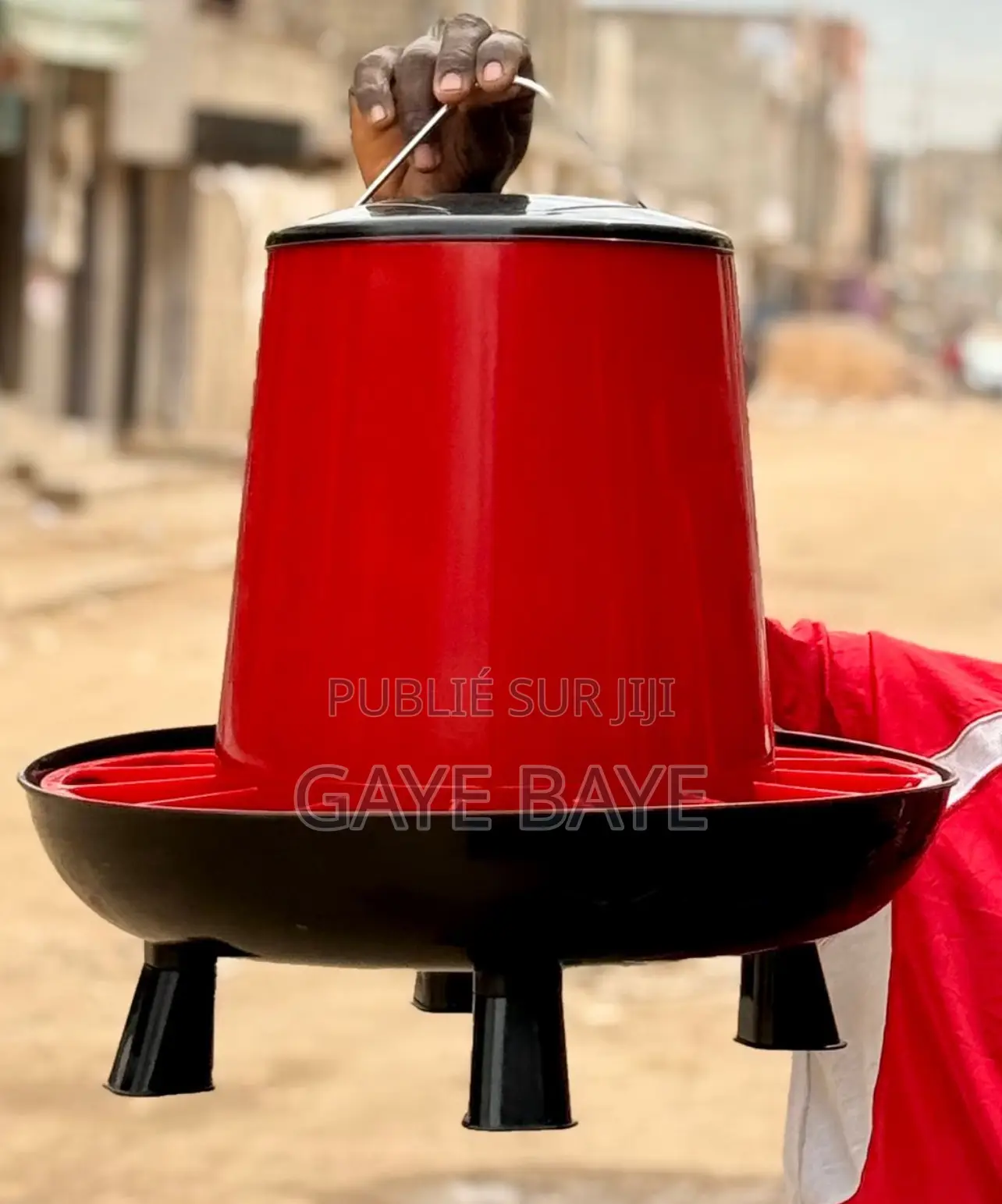 Mangeoire Anti Gaspillage Avec Pied