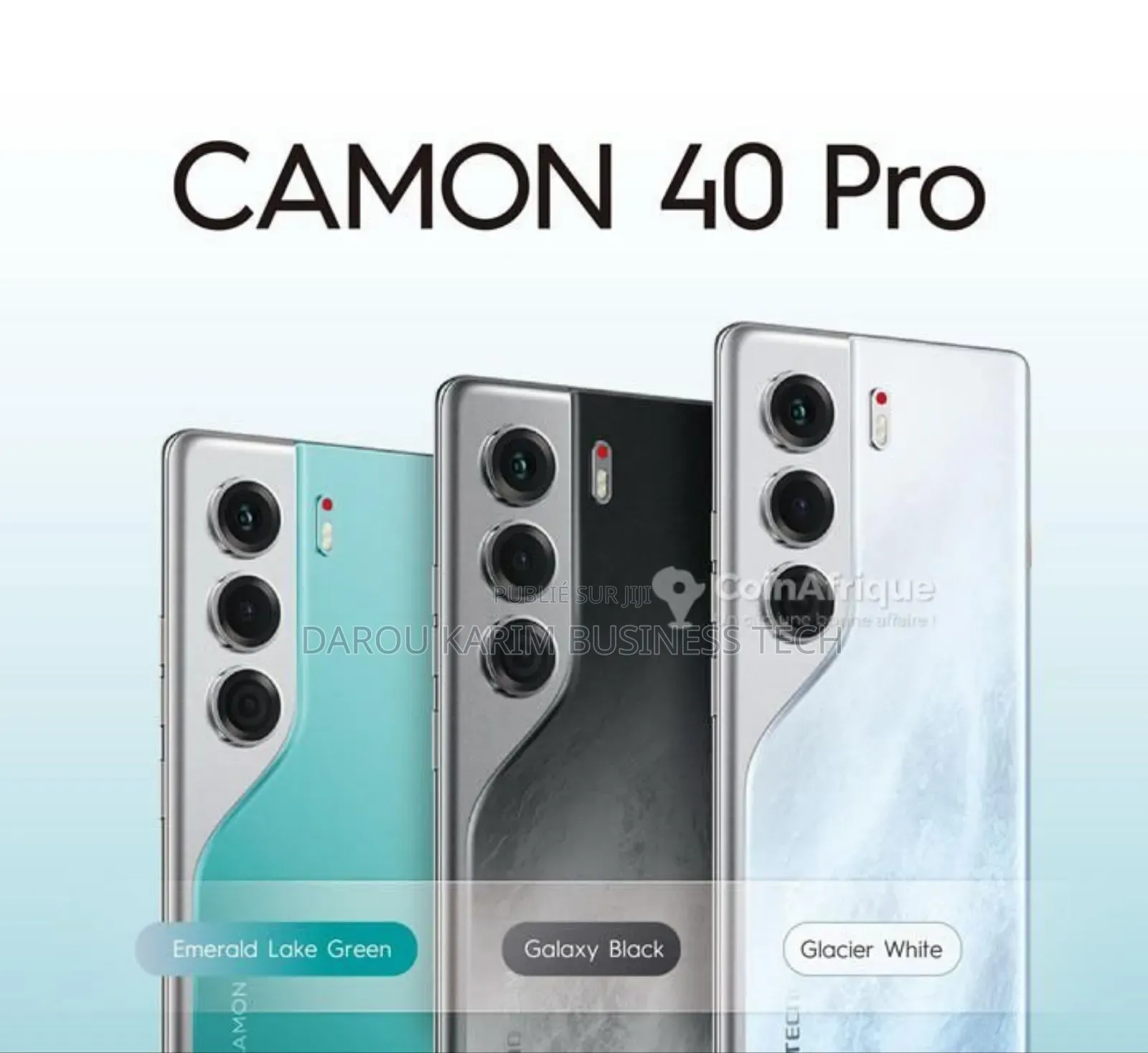 New Tecno Camon 40 Pro 256 GB Autre
