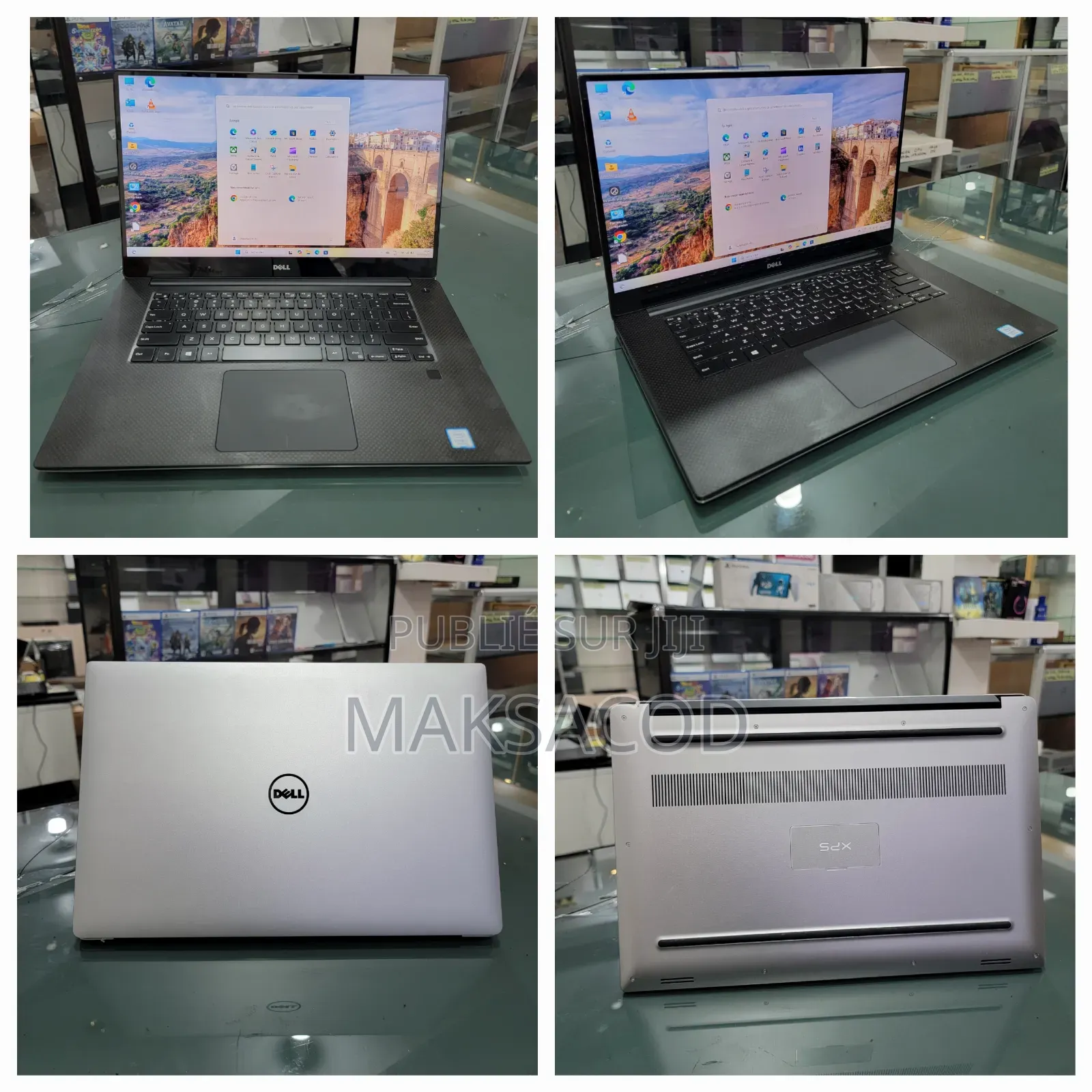 Ordinateur Portable Dell XPS 15 9560 16GB Intel Core I7 SSD 256GB