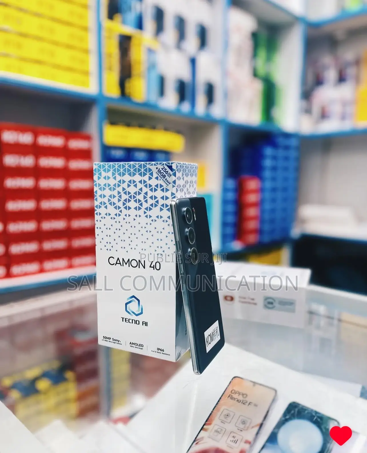 New Tecno Camon 40 256 GB Noir