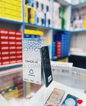 New Tecno Camon 40 256 GB Noir