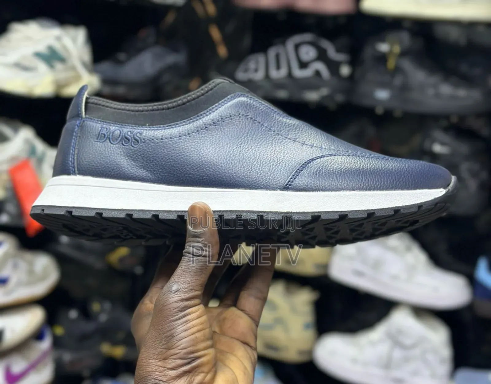 Chaussures en Cuir Sans Lacets by Sys