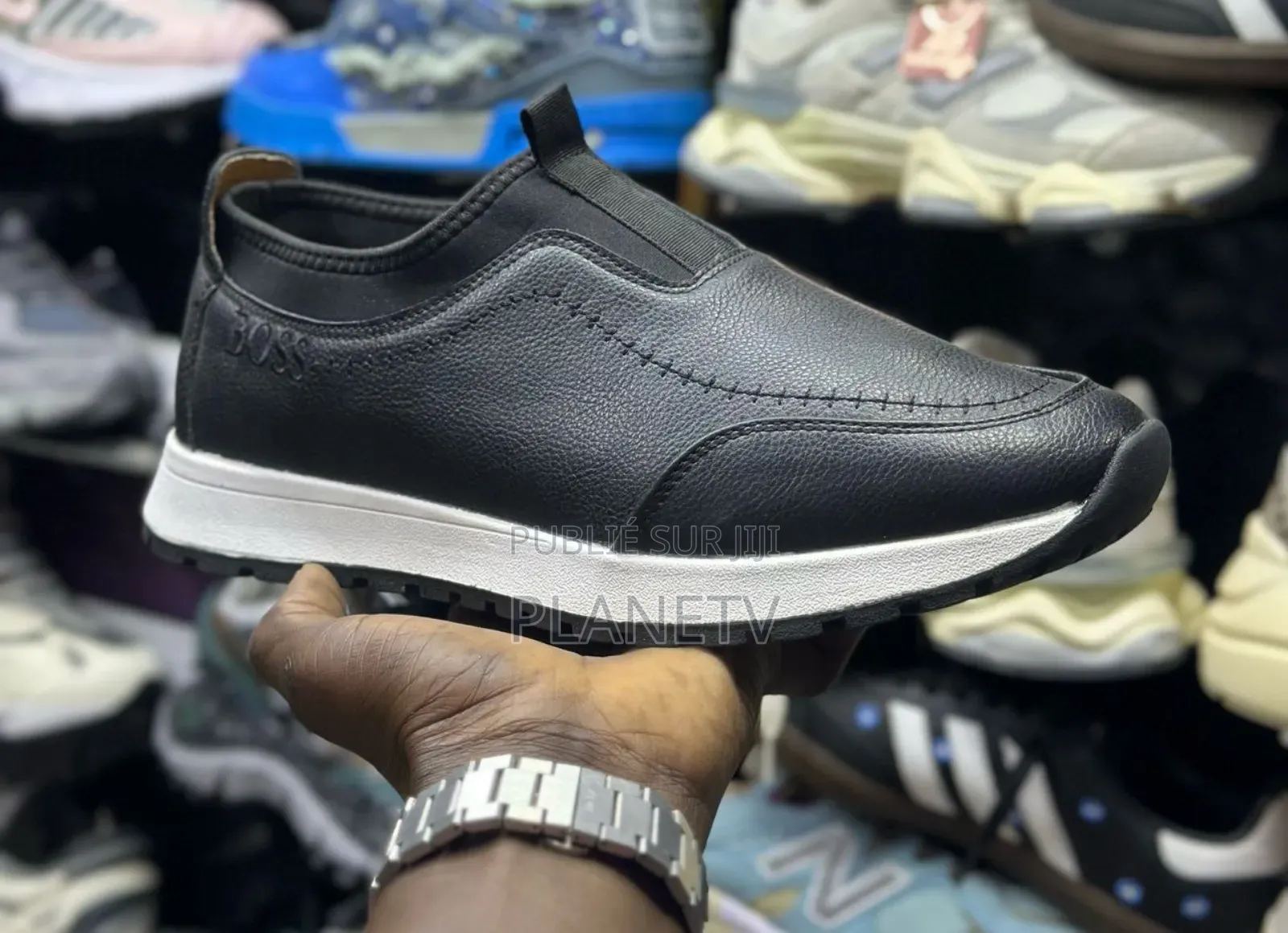 Chaussures en Cuir Sans Lacets by Sys