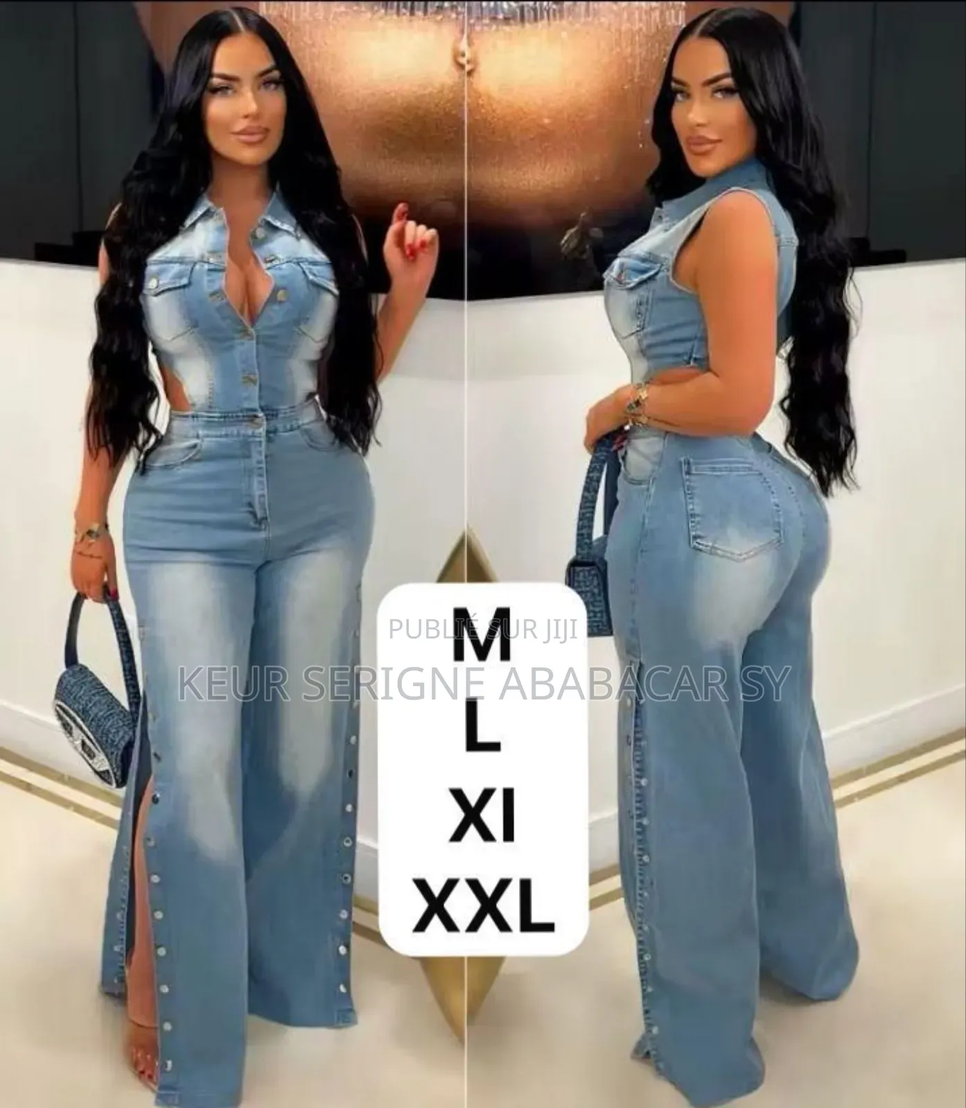 Combinaison Jean Bleu
