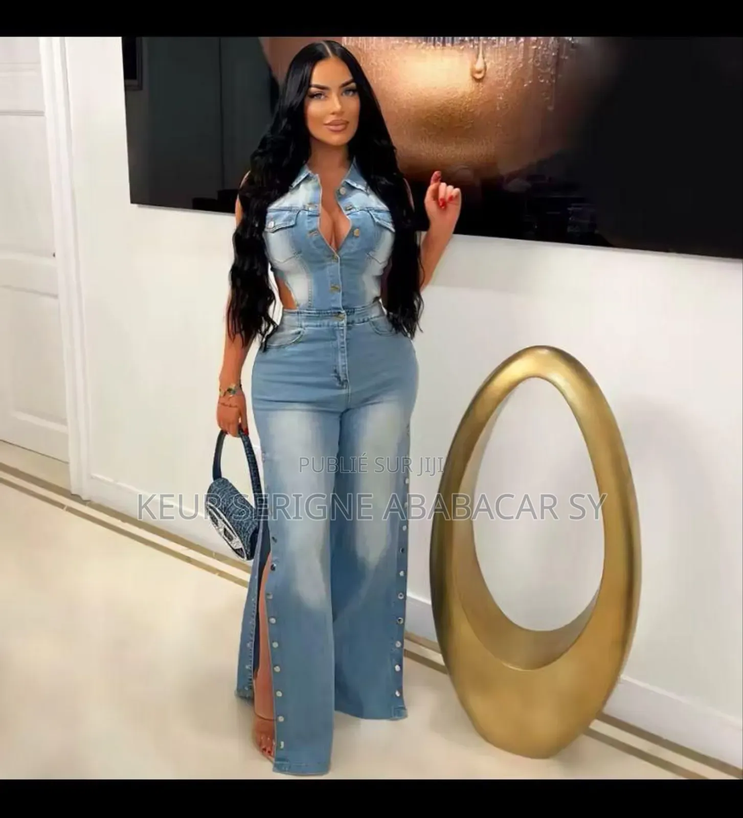 Combinaison Jean Bleu