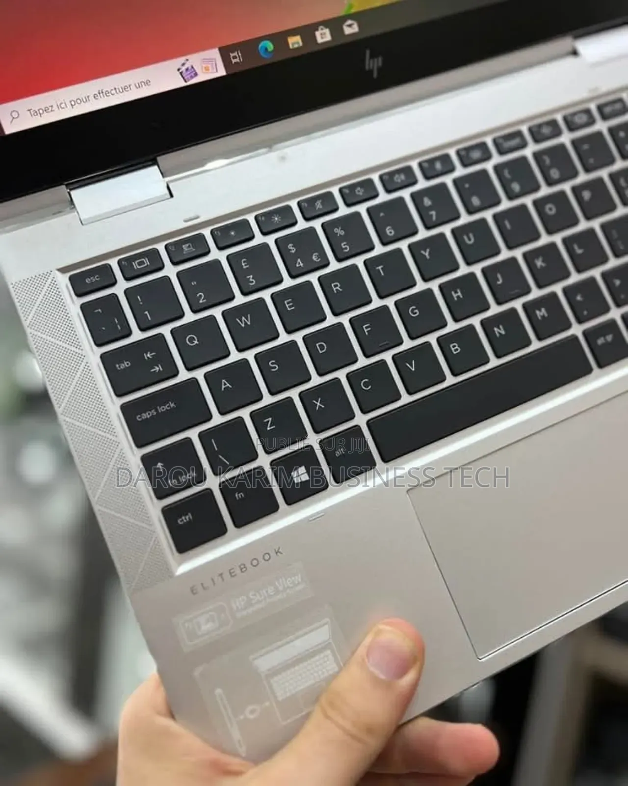 Ordinateur Portable HP EliteBook 830 G7 16GB Intel Core I7 SSD 256GB