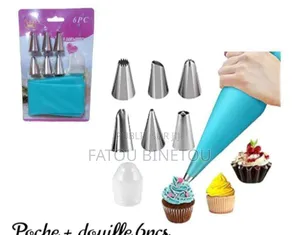 Poche À Douille 6 Pièces