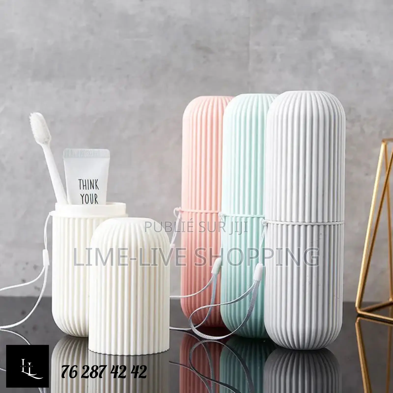 Boîte À Brosse Avec Étui Portable