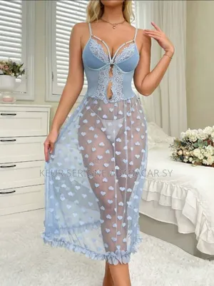 Robe De Nuit En Dentelle Courte