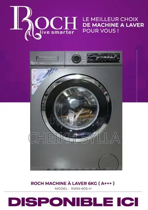 Photo - Machine À Laver Roch 6kg A+ 