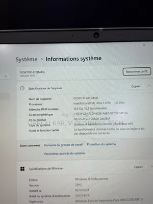 New Dell Latitude 5550 16GB Intel Core Ultra 5 SSD 512GB
