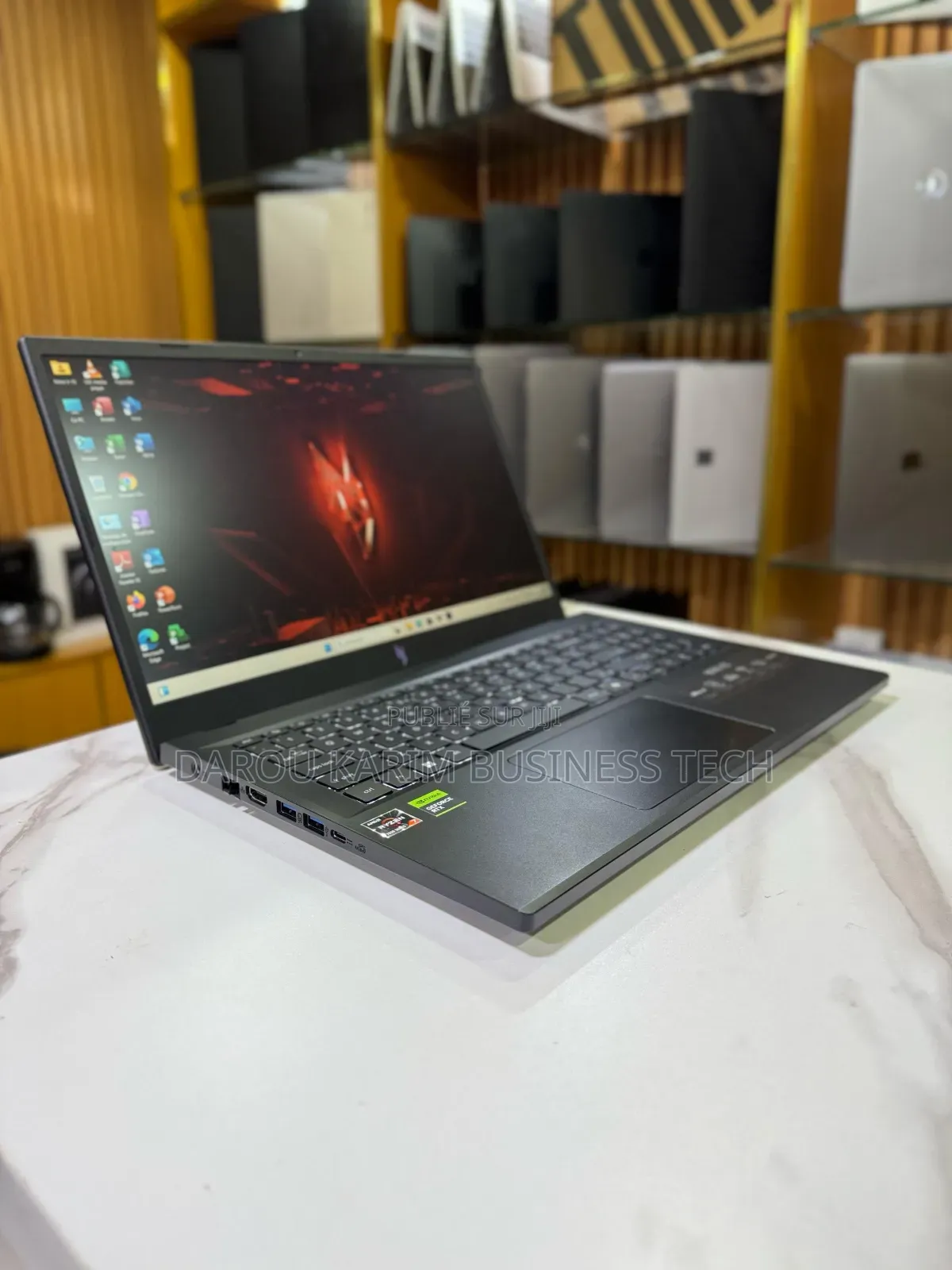 New Ordinateur Portable Acer Nitro 5 16GB AMD Ryzen 7 SSD 1T