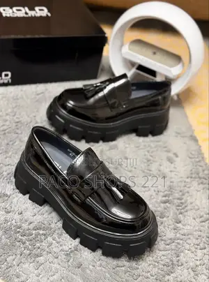 Original Mocassins Vernis Gold Rushman