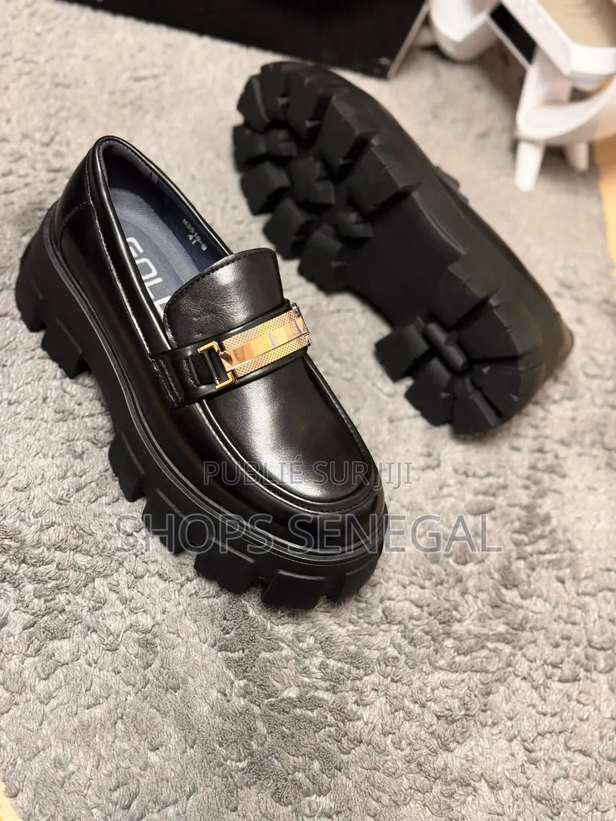 Original Mocassins Vernis Gold Rushman