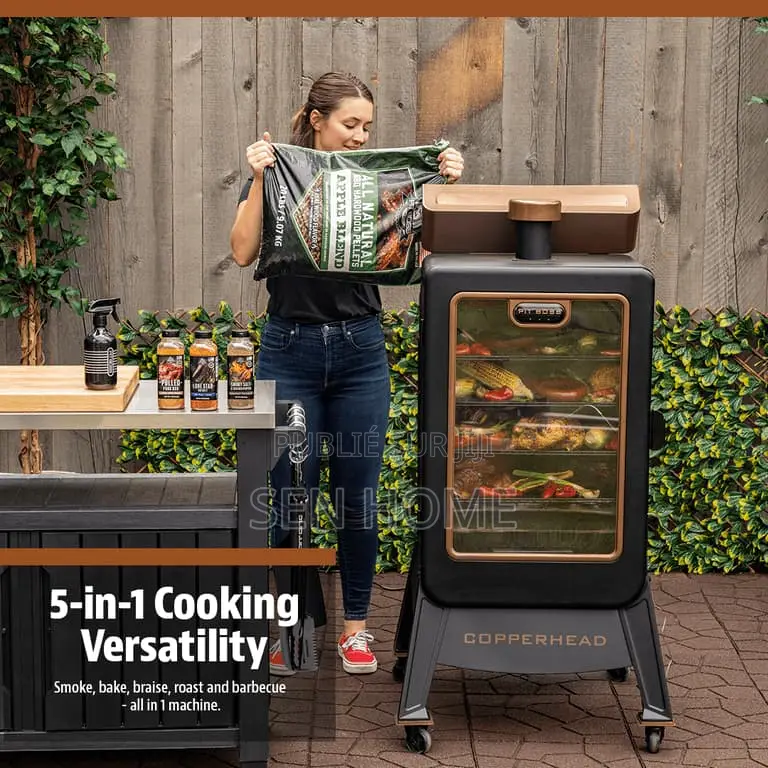 Fumoir Vertical Er Head De 1 300 Po2 – Édition Onyx