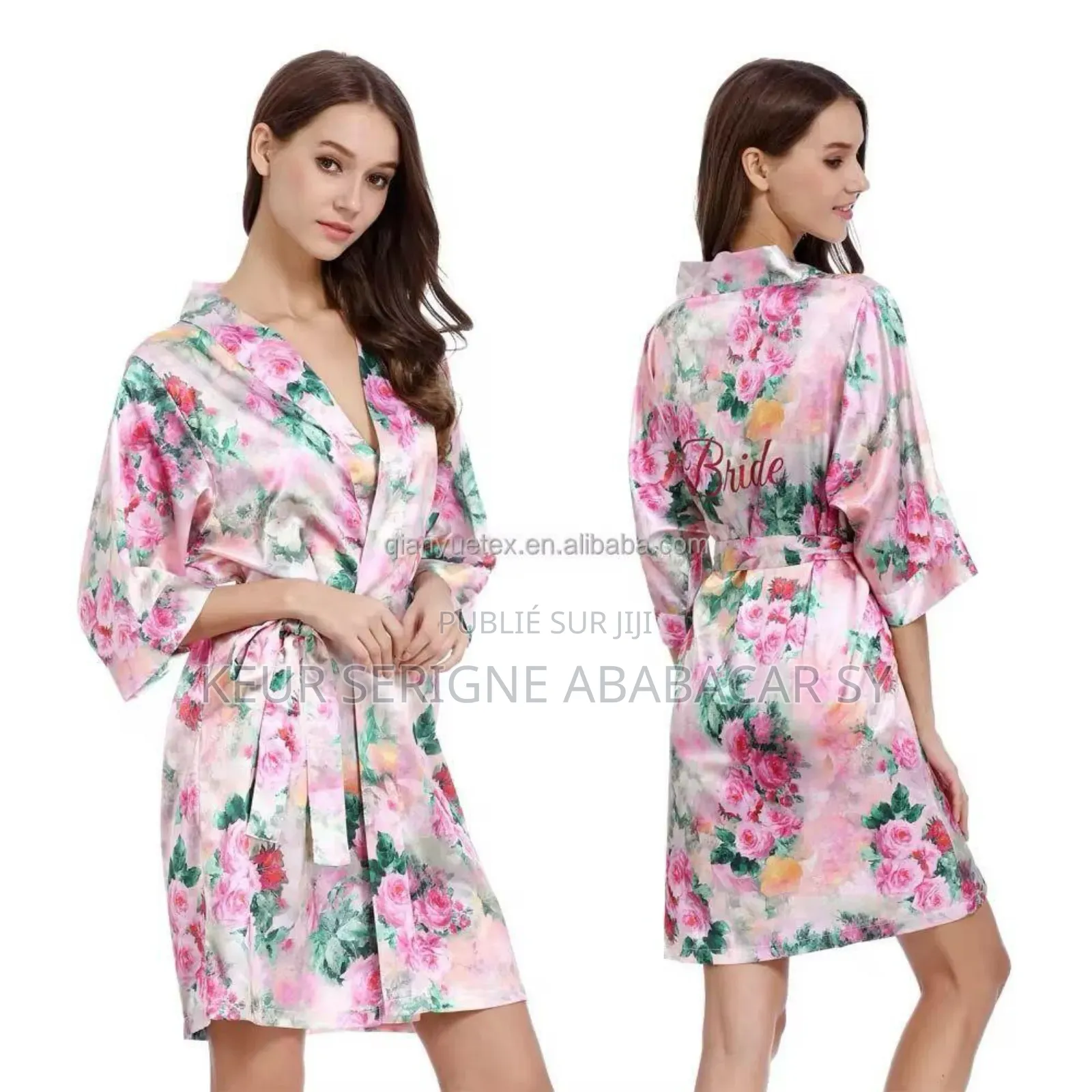 Chemise De Nuit Sexy À Imprimé Floral