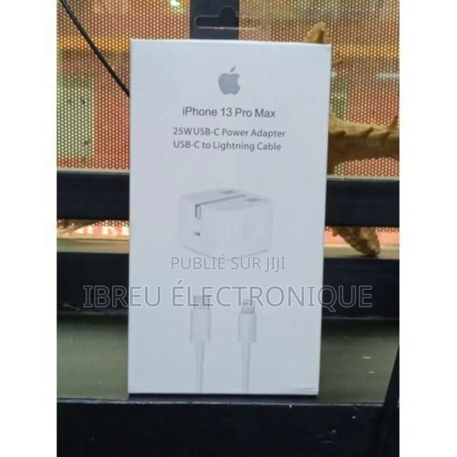 Chargeur iPhone Rapide 25w Type C Version Uk 