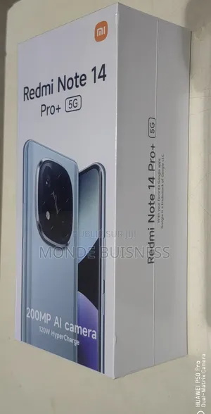 New Xiaomi Redmi Note 14 Pro+ 5G 256 GB Rouge