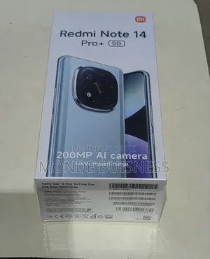 New Xiaomi Redmi Note 14 Pro+ 5G 256 GB Rouge