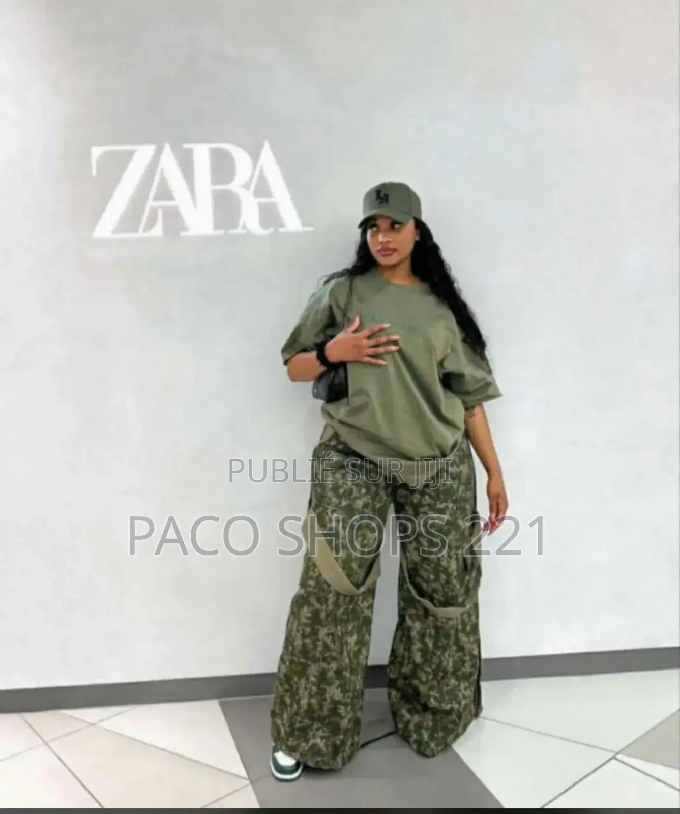 Ensemble “Street Army Chic”