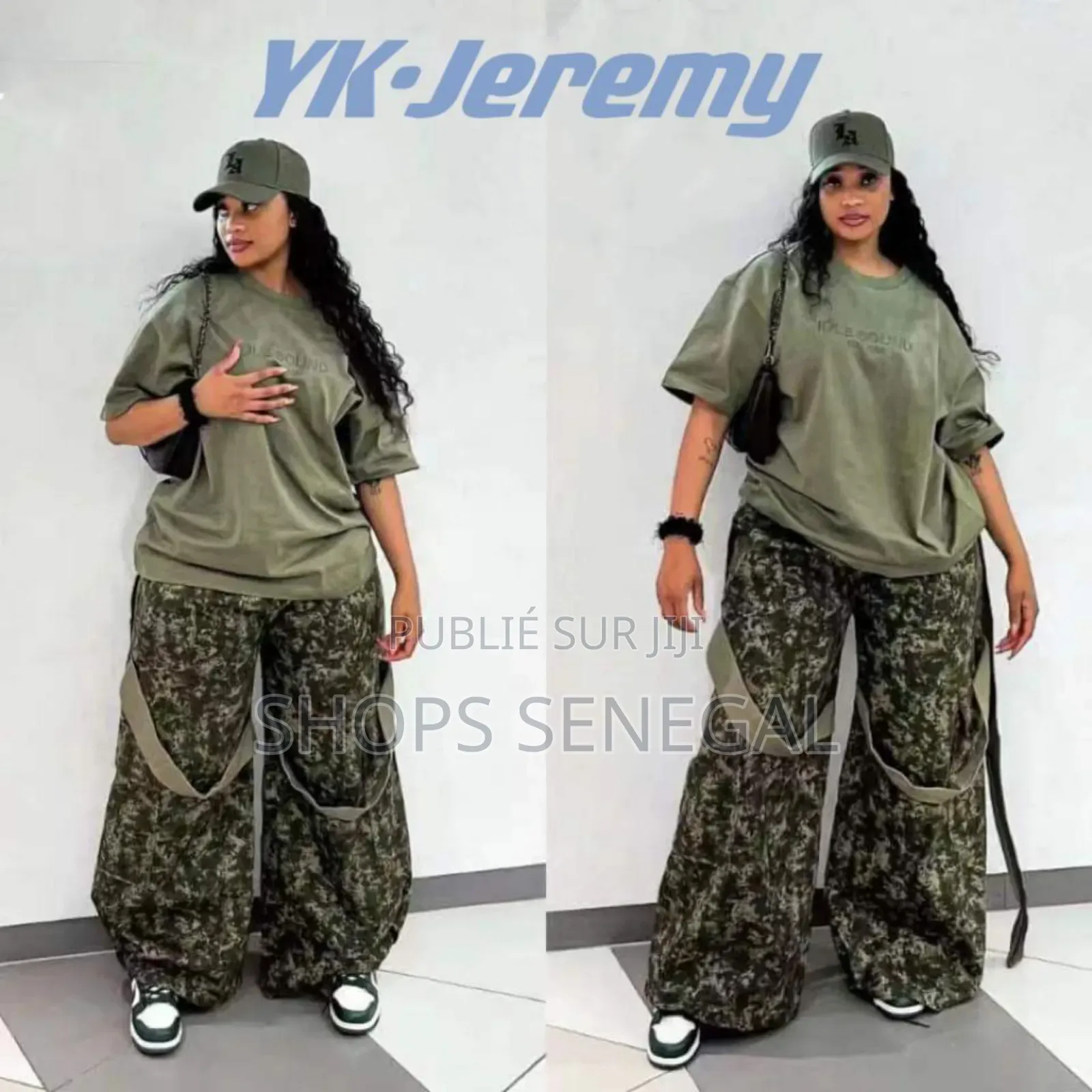 Ensemble “Street Army Chic”