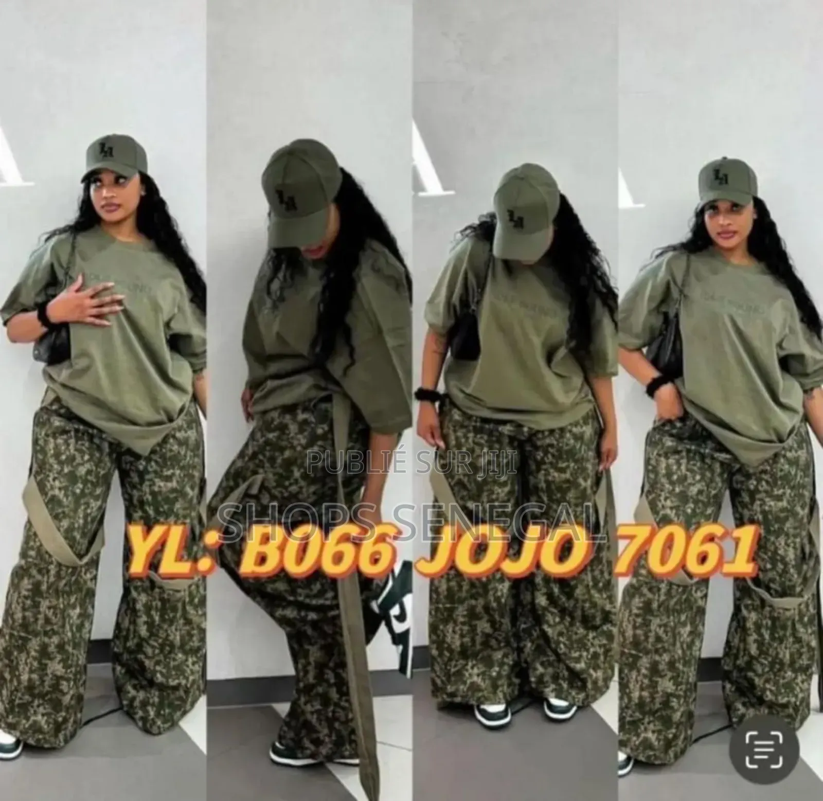 Ensemble “Street Army Chic”