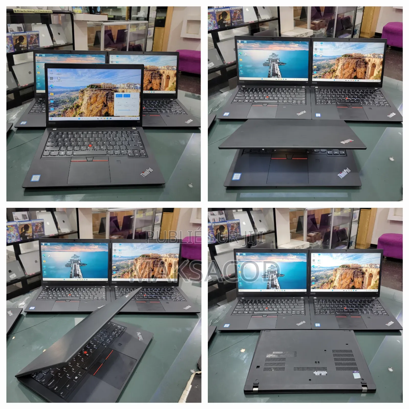 Ordinateur Portable Lenovo Thinkpad T490s 16GB Intel Core I7 SSD 256GB