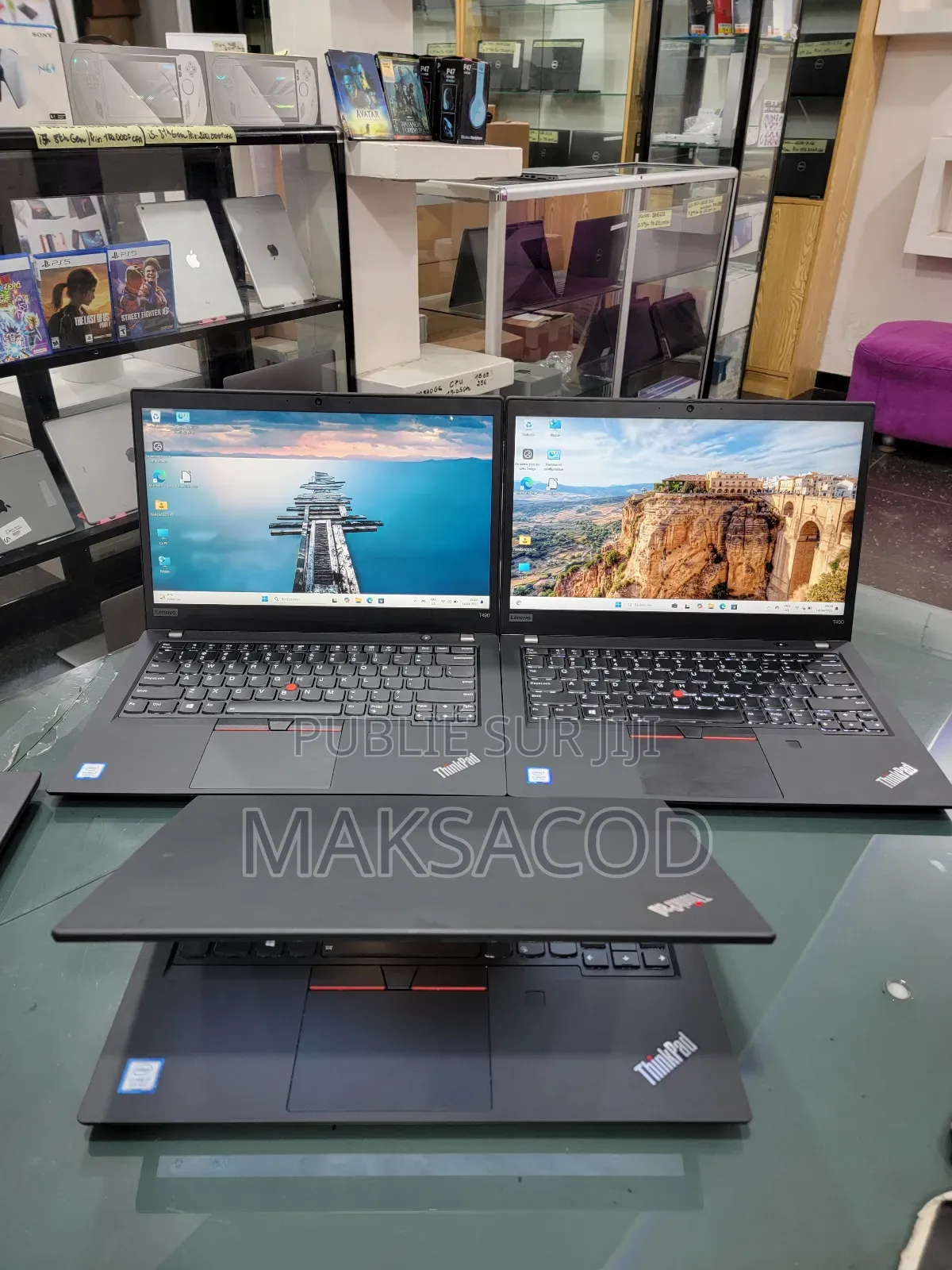 Ordinateur Portable Lenovo Thinkpad T490s 16GB Intel Core I7 SSD 256GB