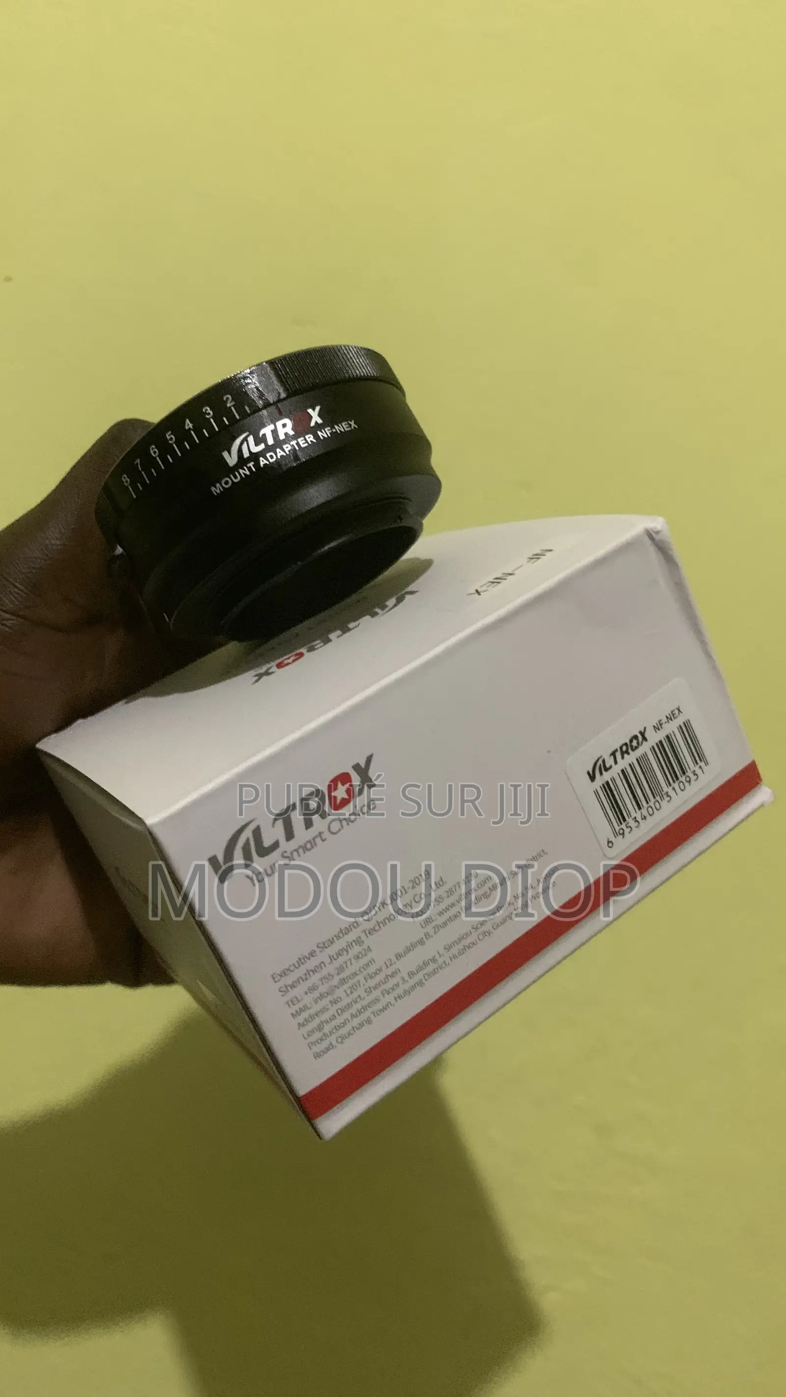 Viltrox Bague Adaptateur Sony À Monture Nf-Nex